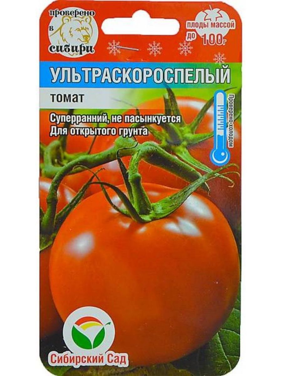 Томат ультраскороспелый: описание сорта, фото, отзывы