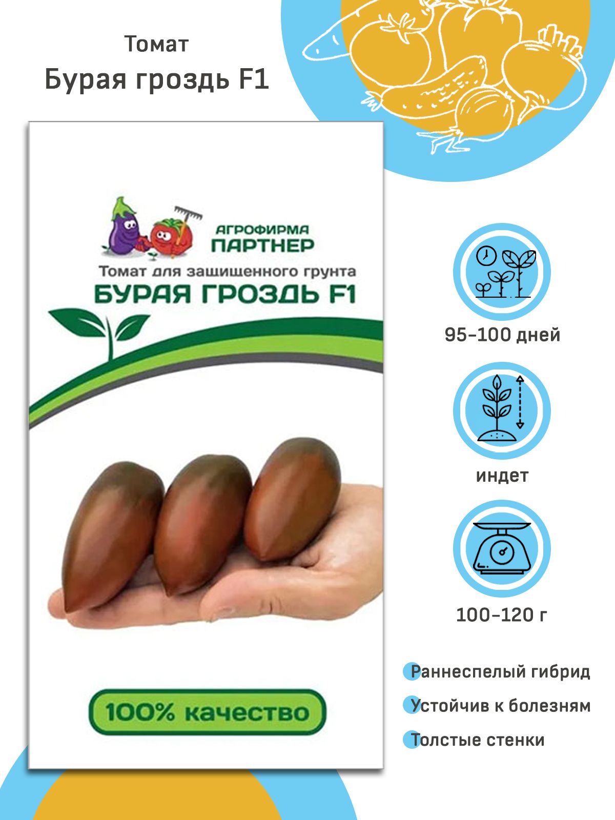 Вкусный, маленький, размером с виноград — томат красная гроздь: полное описание сорта