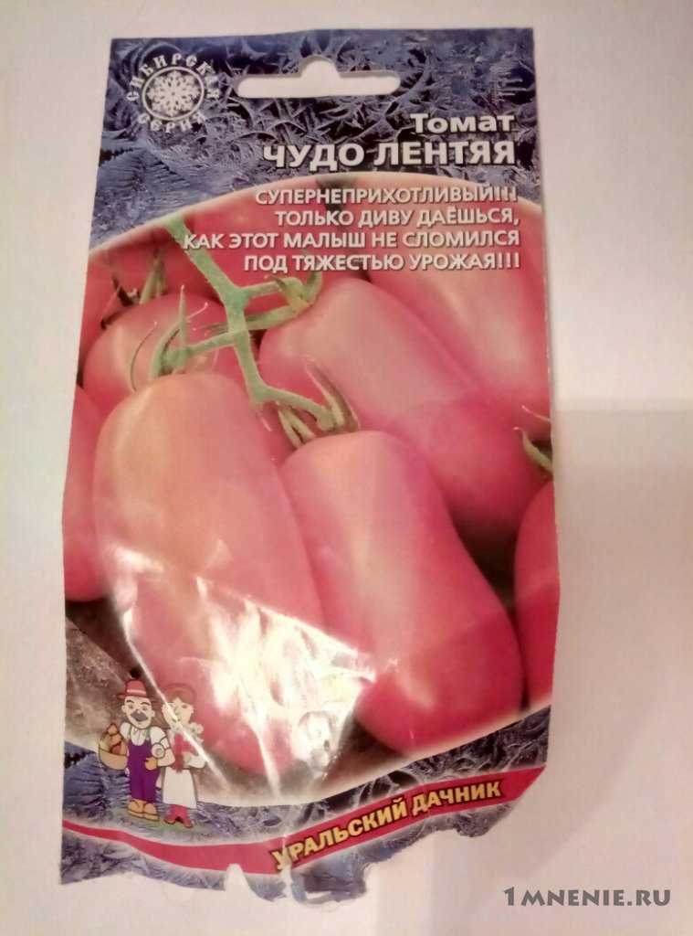 Томат чудо лентяя отзывы фото урожайность