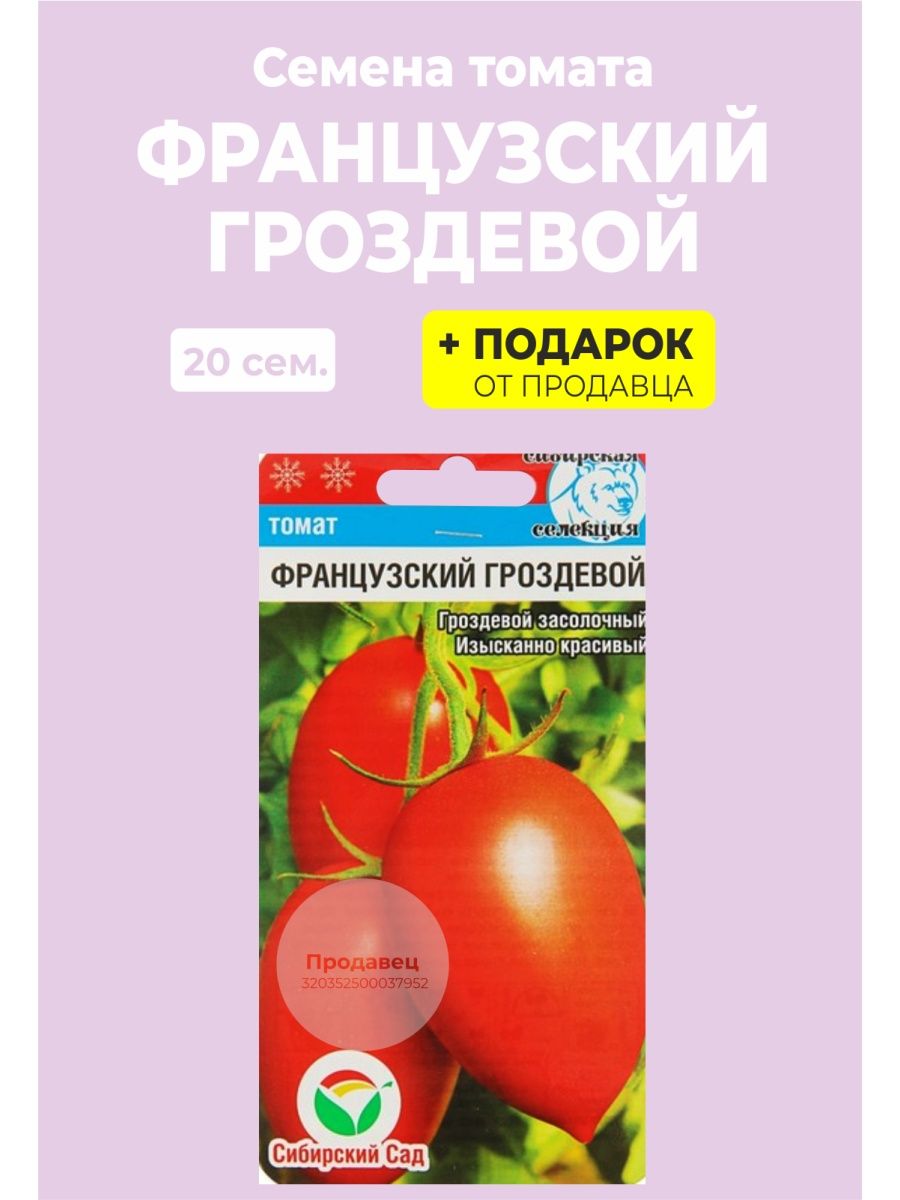 Томат французский гроздевой: описание сорта и важные нюансы выращивания