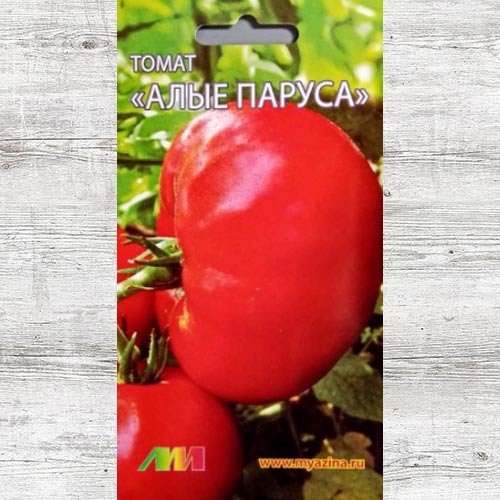 Томат алые паруса: характеристика и описание сорта, урожайность с фото