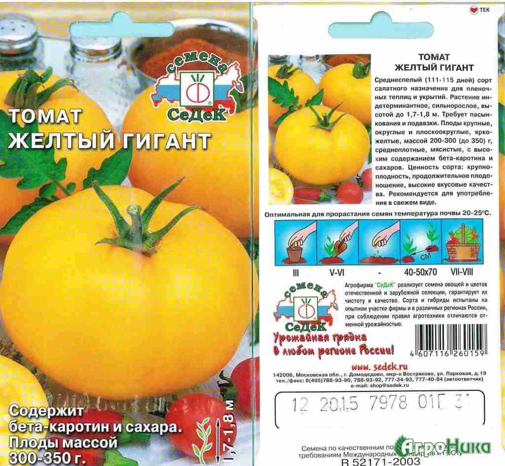 Томат гигант: характеристики и описание сортов-великанов с фото